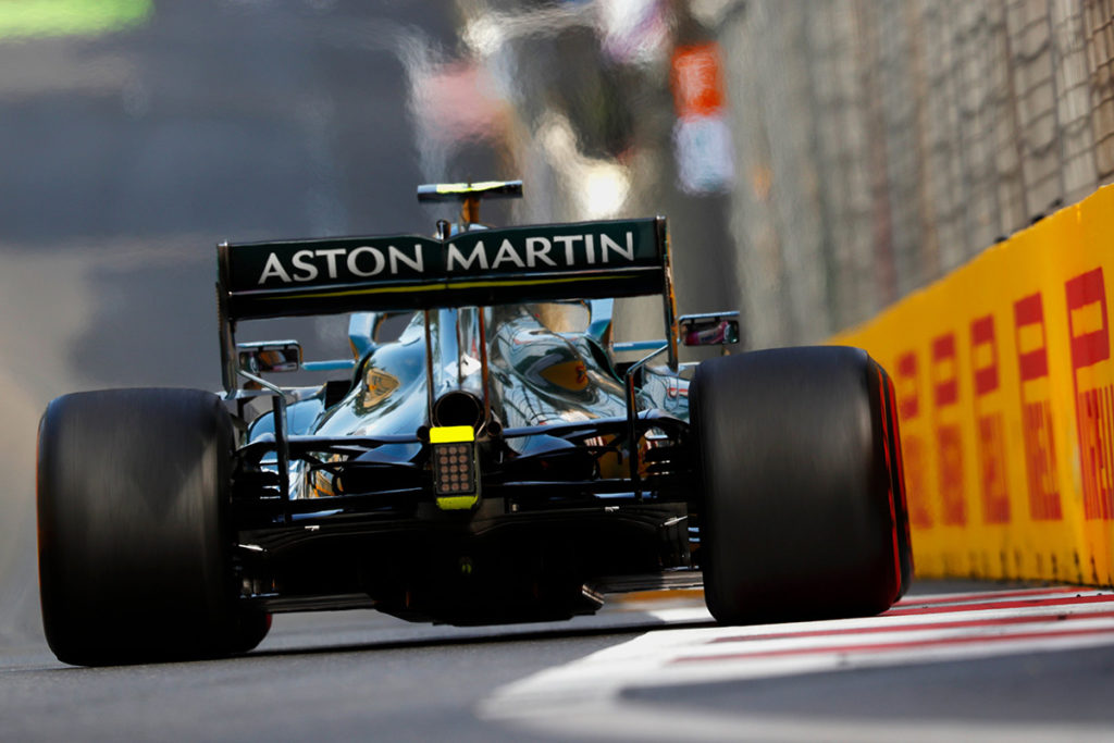 Formel 1 Sebastian Vettel Aserbaidschan GP 2021 Race