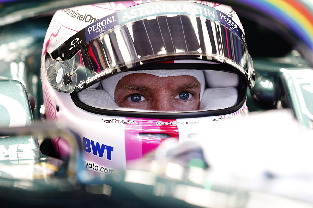 Formel 1 Sebastian Vettel Aston Martin Spielberg Steiermark GP 2021