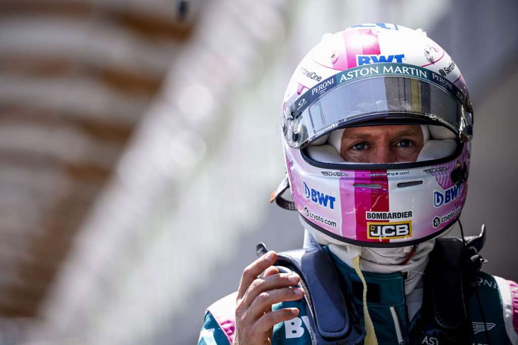 Sebastian Vettel Formel 1 Aserbaidschan GP 2021 Quali