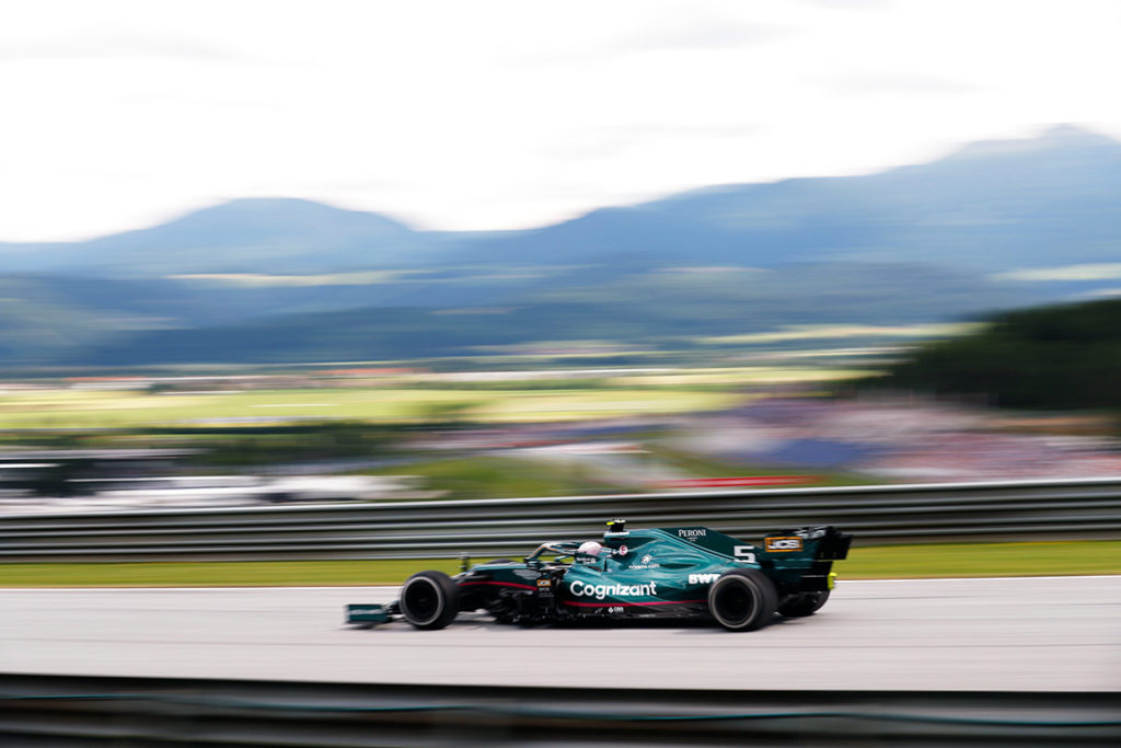 Formel 1 Sebastian Vettel Steiermark GP 2021 Spielberg Rennen 01