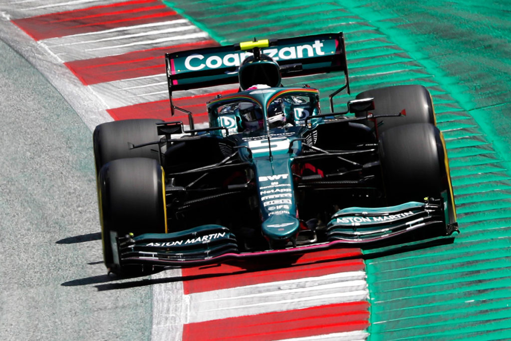 Formel 1 Sebastian Vettel Steiermark GP 2021 Spielberg Rennen 02