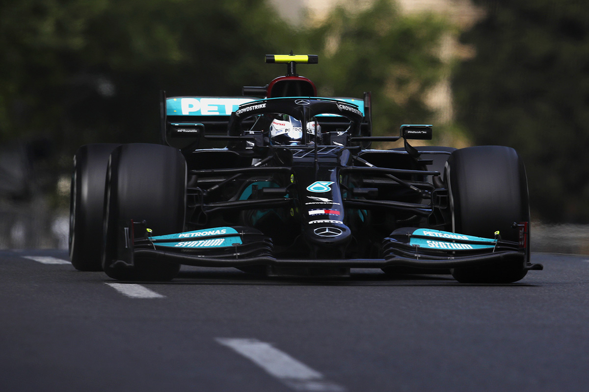 Formel 1 Valtteri Bottas Mercedes Aserbaidschan GP 2021