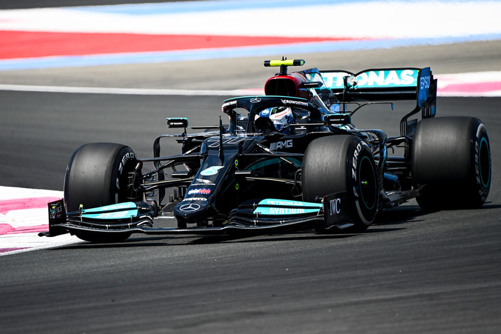 Formel 1 Valtteri Bottas Mercedes Frankreich GP 2021 FP1