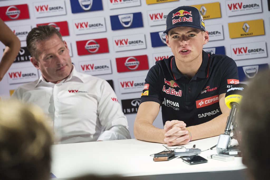 Jos Verstappen Sohn Max Verstappen Formel 1