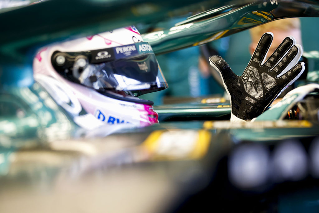 Formel 1 Sebastian Vettel Aston Martin Aserbaidschan GP 2021