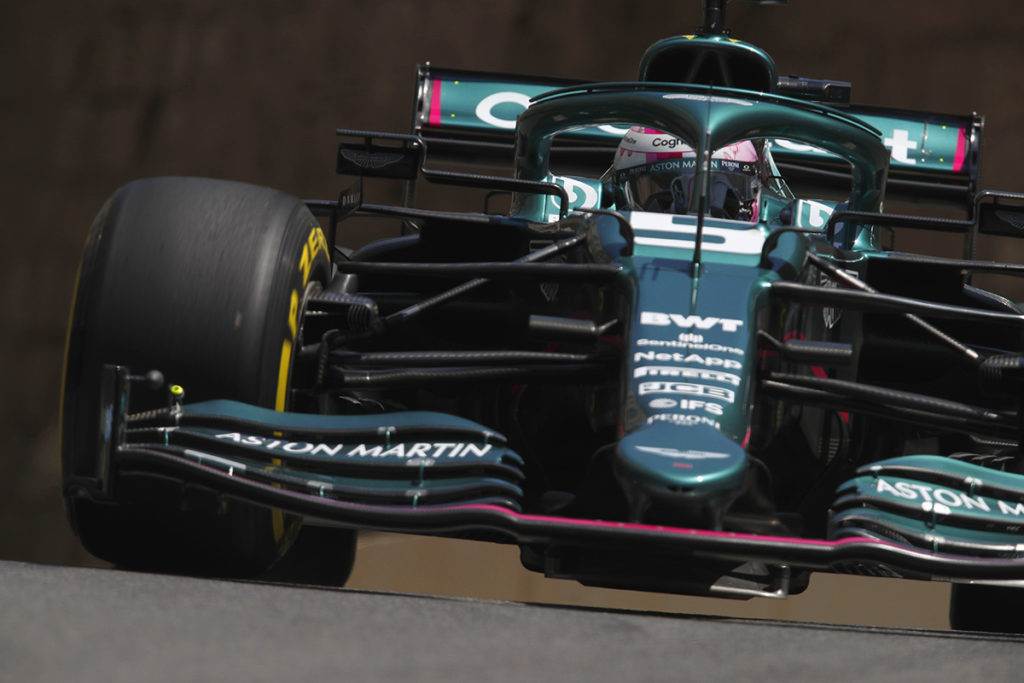 Formel 1 Sebastian Vettel Aston Martin Aserbaidschan GP 2021