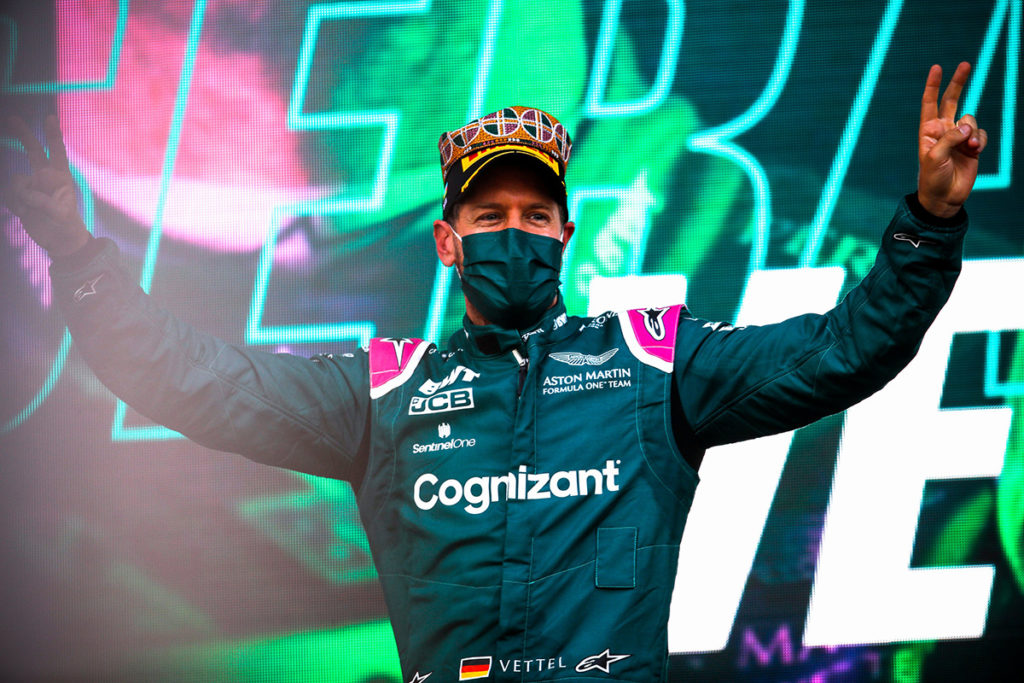 Sebastian Vettel Formel 1 Aston Martin Baku 2021