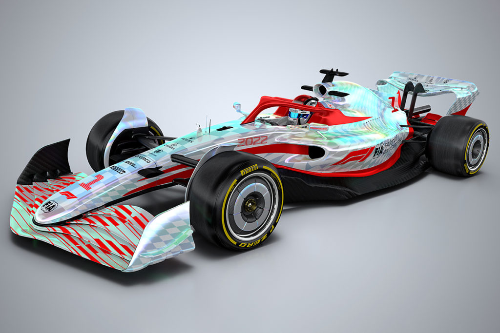 Formel 1 neues Auto ab 2022 Präsentation