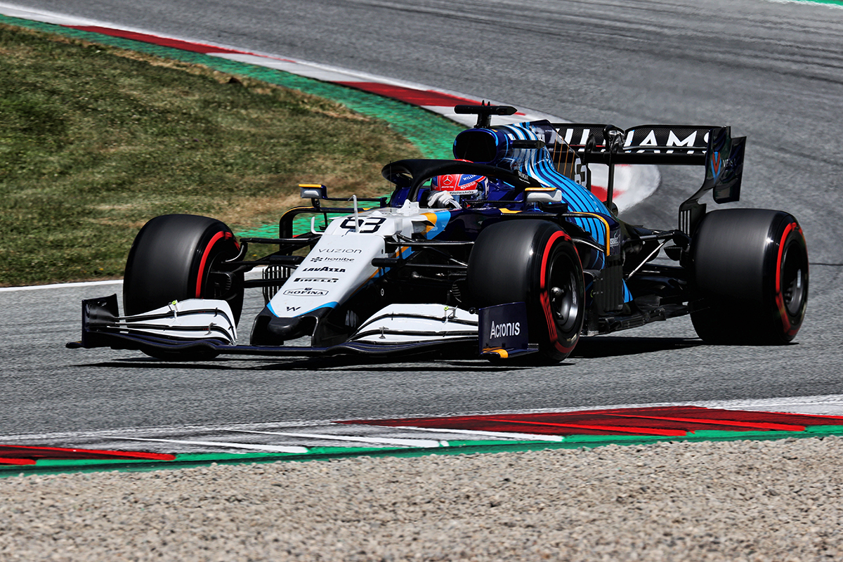 Formel 1 George Russell Williams Österreich GP 2021 Quali