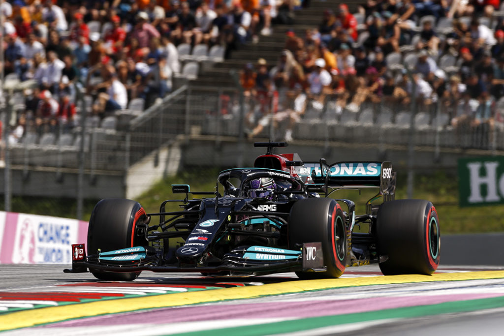 Formel 1 Lewis Hamilton Mercedes Österreich GP 2021 Rennen