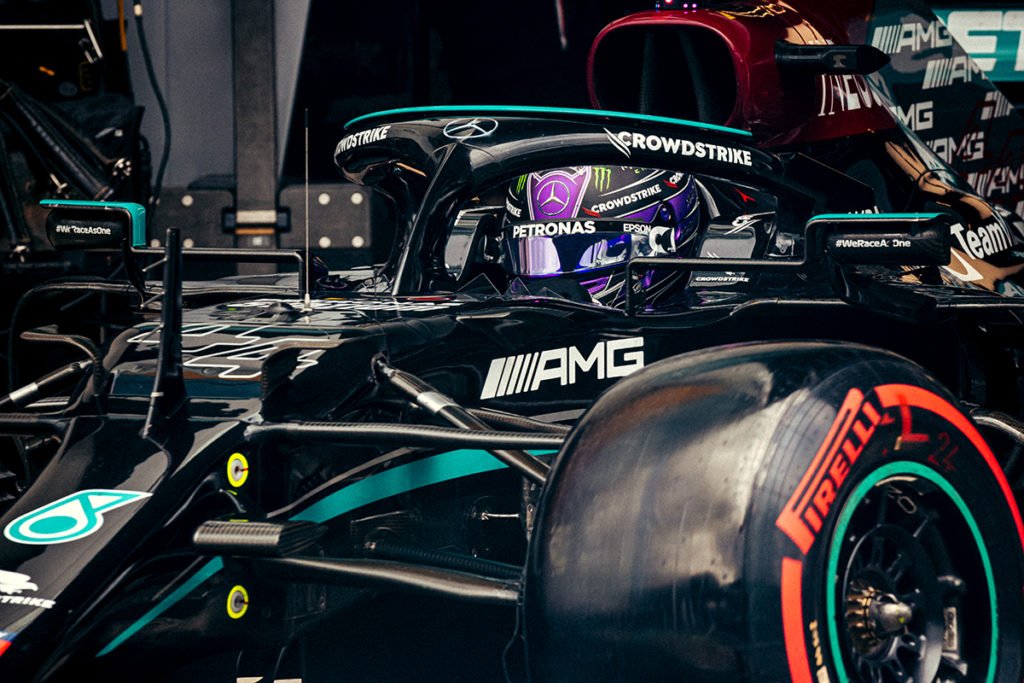 Formel 1 Lewis Hamilton Mercedes Spielberg Österreich GP 2021 FP2