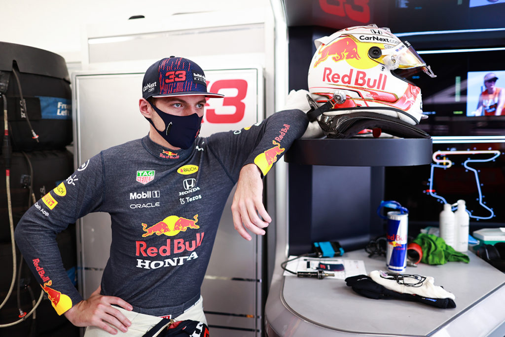 Formel 1 Max Verstappen Red Bull Ungarn GP 2021 FP2