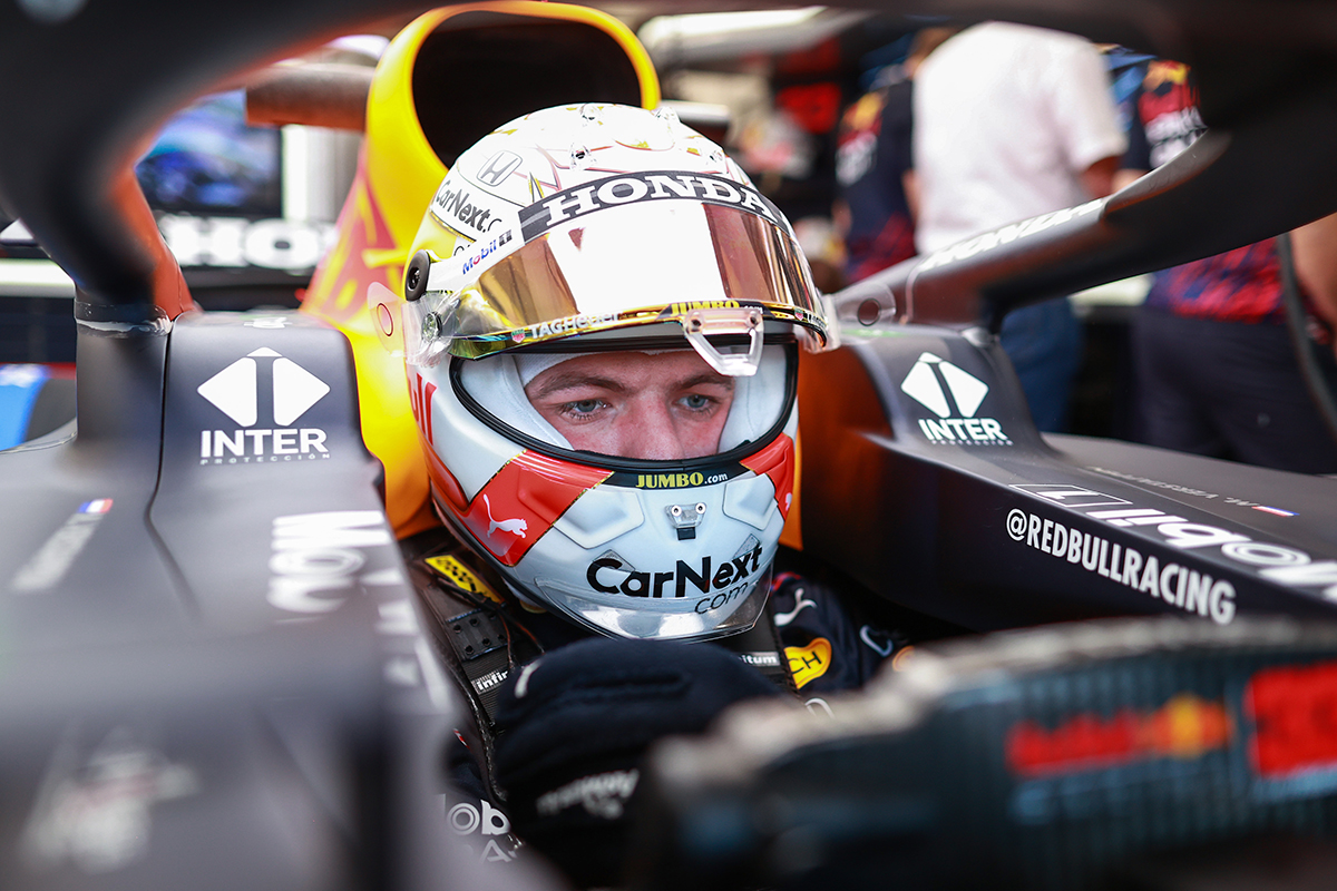 Formel 1 Max Verstappen Red Bull Ungarn GP 2021 FP1