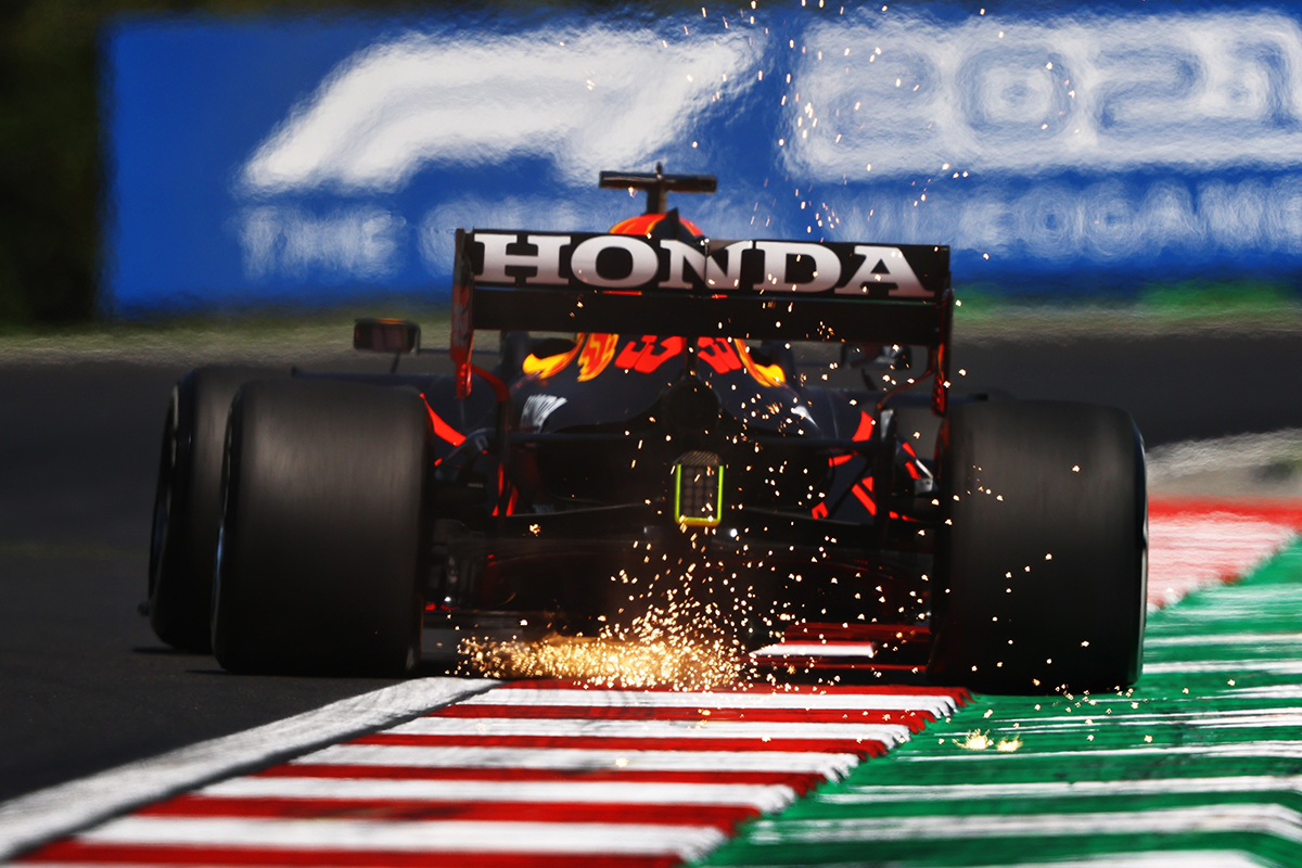 Formel 1 Max Verstappen Red Bull Ungarn GP 2021 FP1