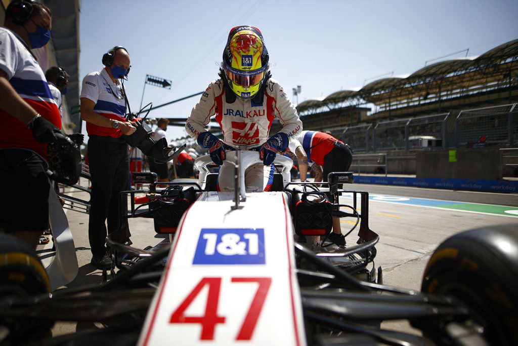 Formel 1 Mick Schumacher Haas Ungarn GP 2021 FP2