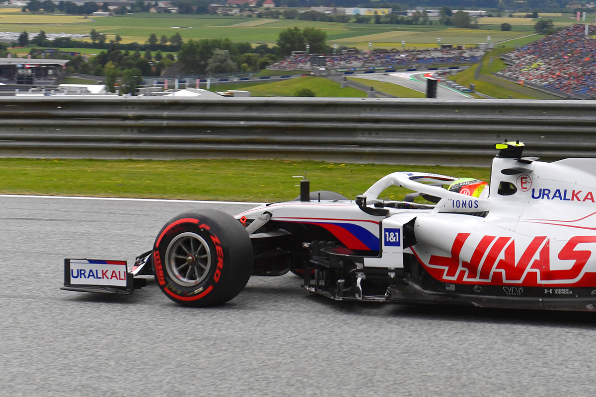 Formel 1 Mick Schumacher Haas Österreich GP 2021 Quali