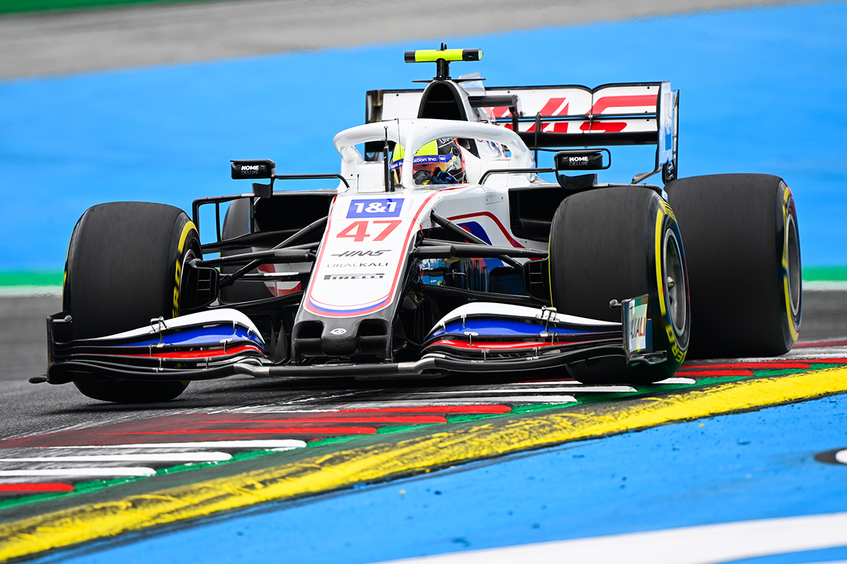Formel 1 Mick Schumacher Haas Spielberg Österreich GP 2021 FP2
