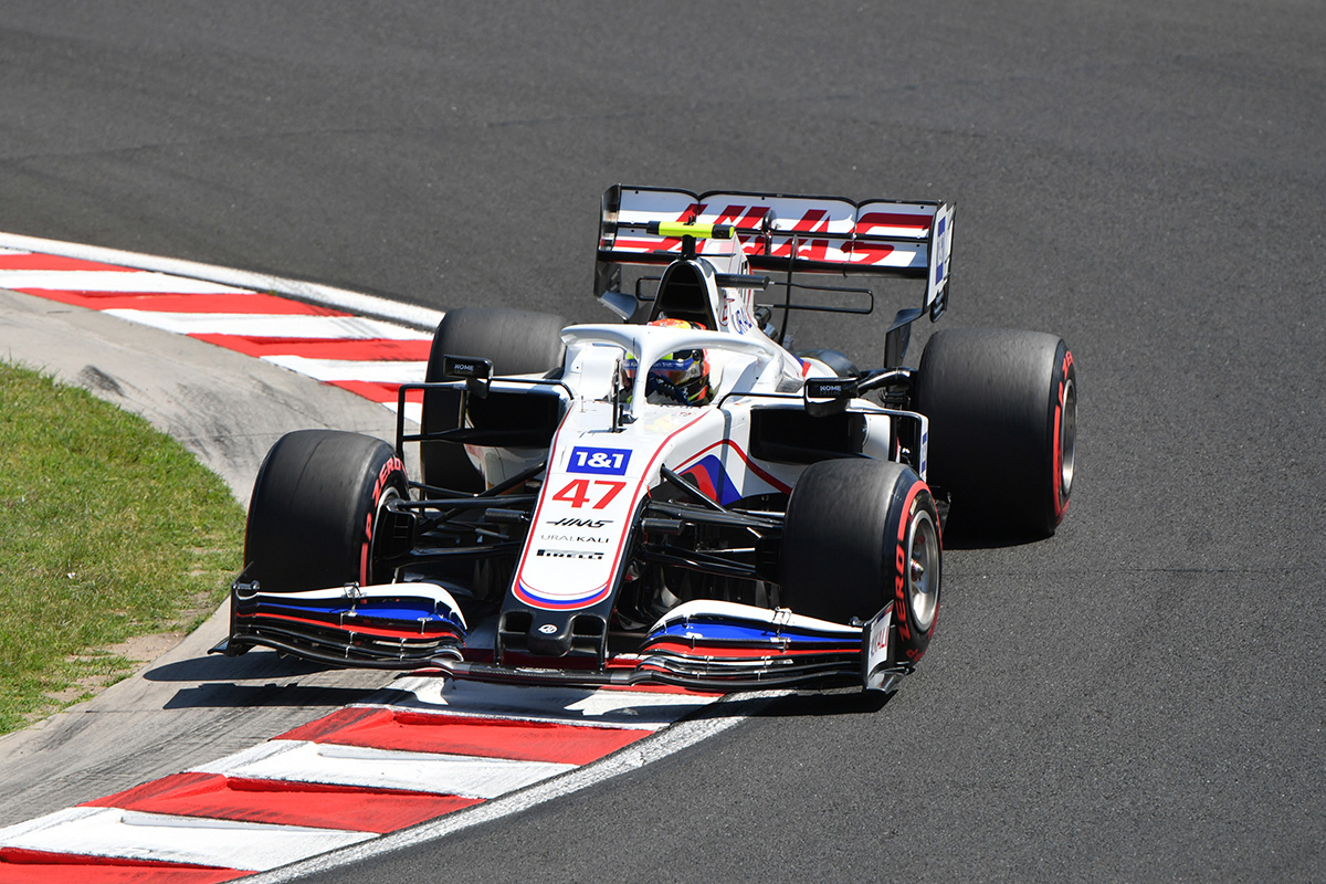 Formel 1 Mick Schumacher Haas Ungarn GP 2021 FP2