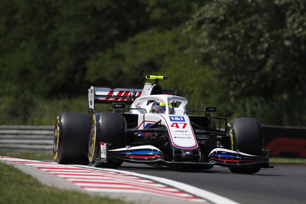 Formel 1 Mick Schumacher Haas Ungarn GP 2021 FP2