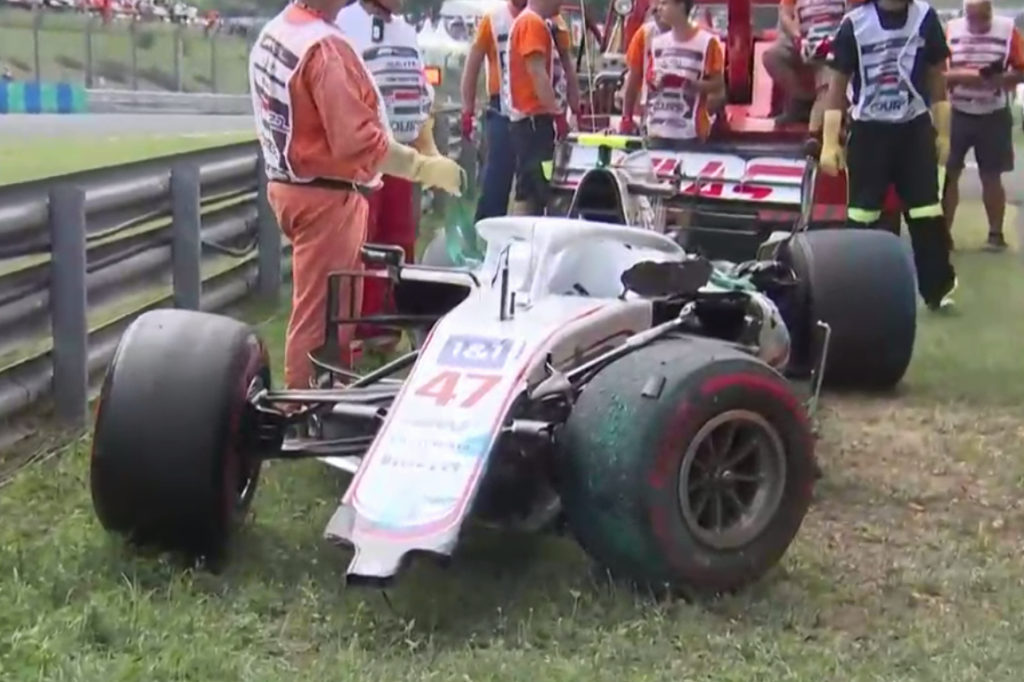 Formel 1 Mick Schumacher Ungarn GP 2021 FP3