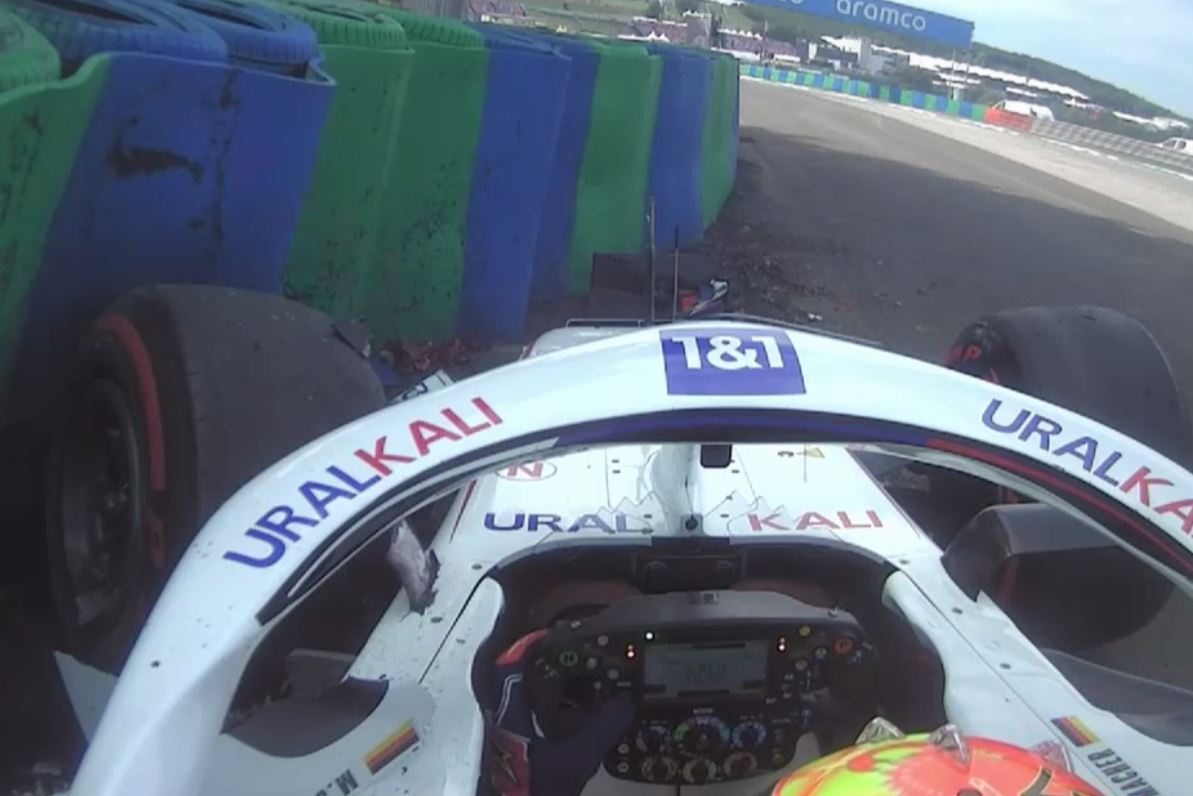 Formel 1 Mick Schumacher Ungarn GP 2021 FP3