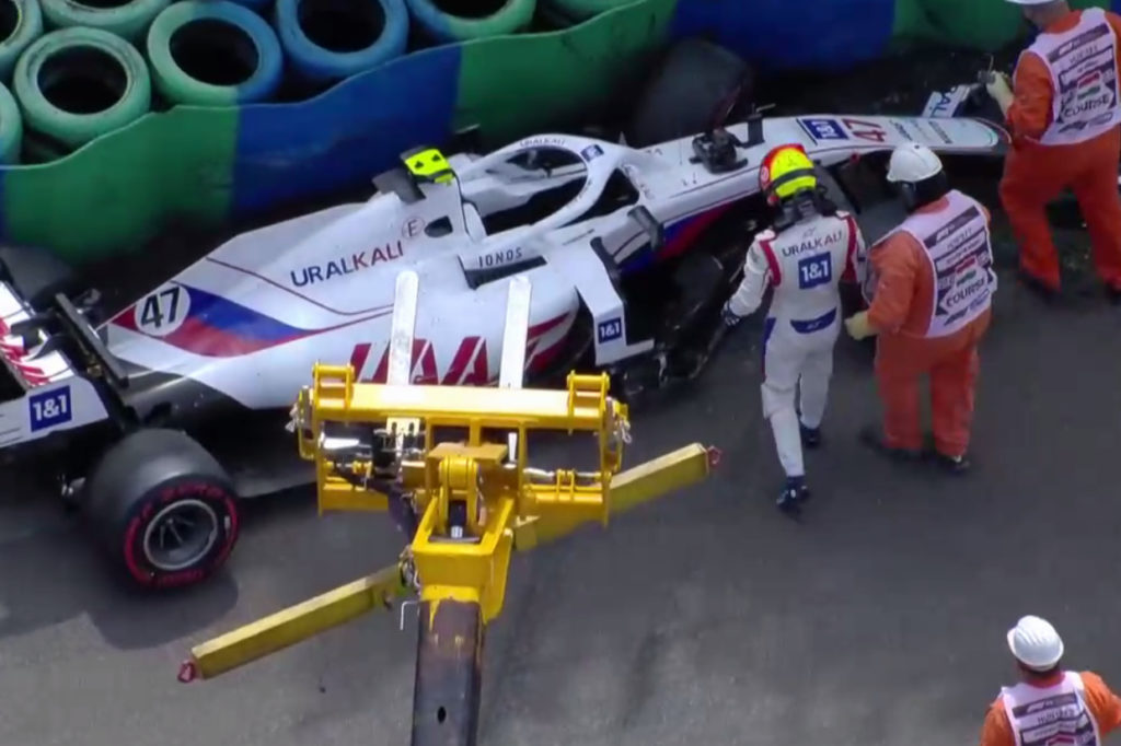 Formel 1 Mick Schumacher Ungarn GP 2021 FP3