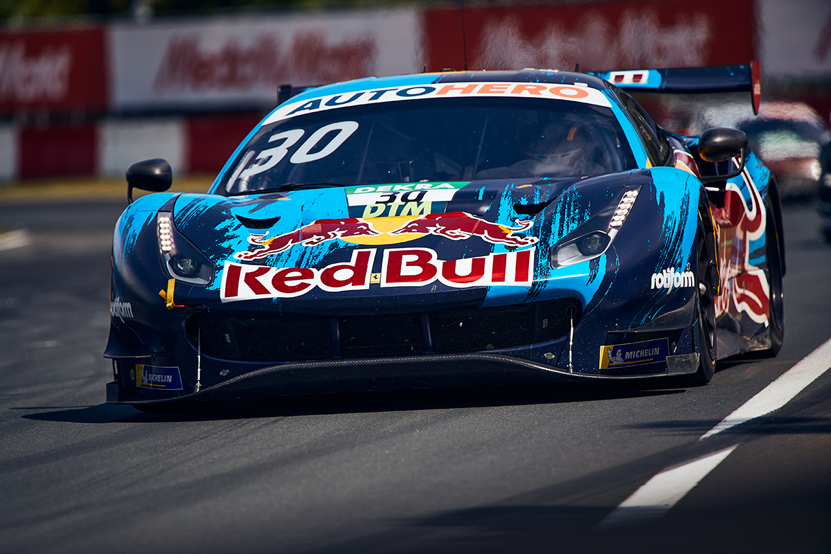 DTM Liam Lawson Red Bull Ferrari 2021
