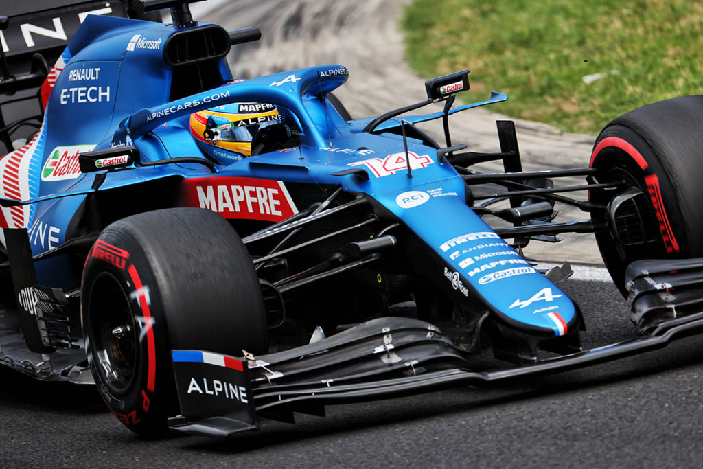 Formel 1 Fernando Alonso Alpine 2021