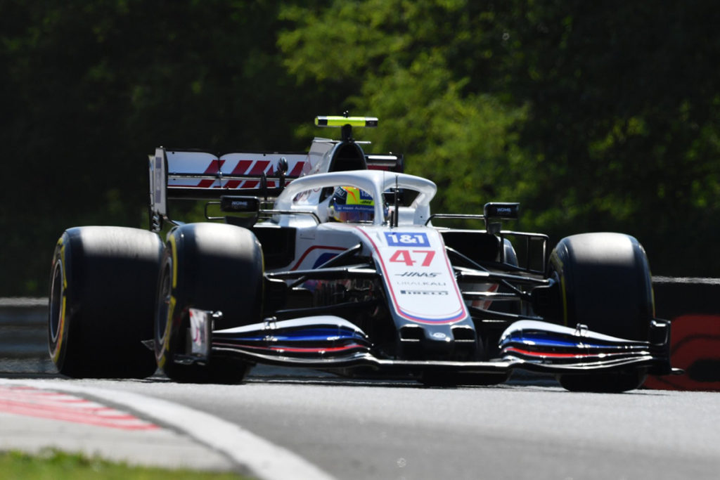 Formel 1 Mick Schumacher Haas Ungarn GP 2021 Rennen