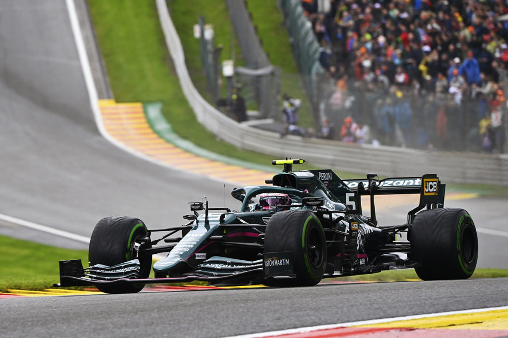 Formel 1 Sebastian Vettel Aston Martin Spa 2021