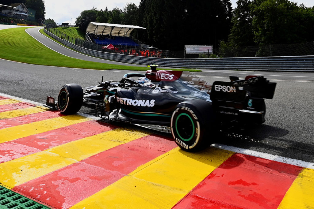 Formel 1 Valtteri Bottas Mercedes Spa 2021