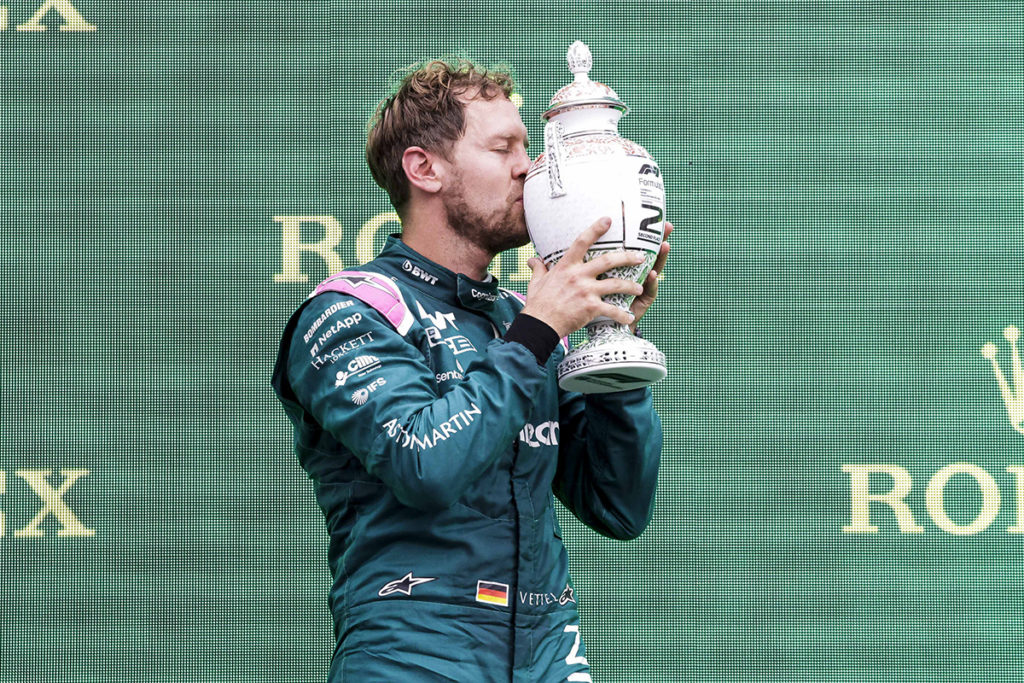 Formel 1 Sebastian Vettel Ungarn 2021