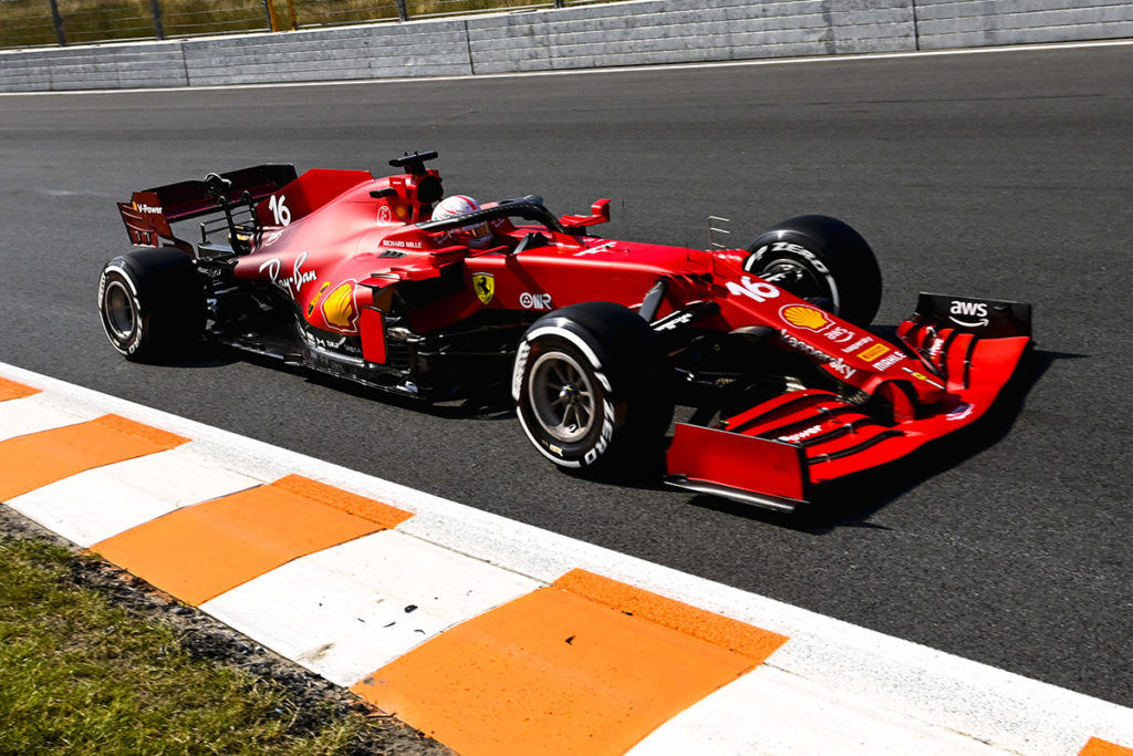 Formel 1 Charles Leclerc Ferrari Zandvoort 2021