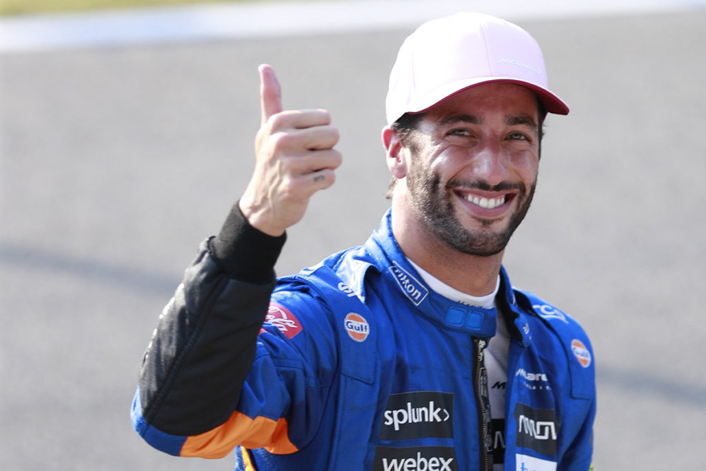 Formel 1 Daniel Ricciardo McLaren Monza Italien 2021 Sprint