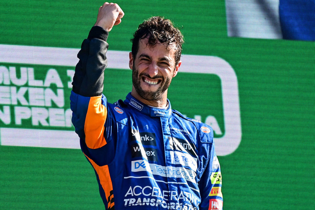 Formel 1 Daniel Ricciardo McLaren Monza 2021