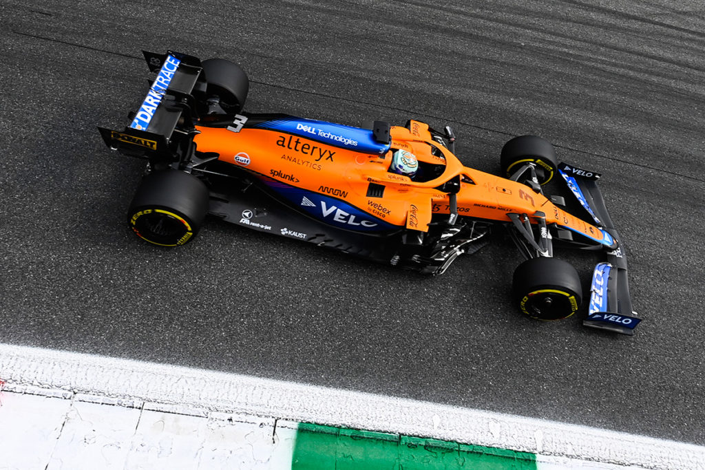 Formel 1 Daniel Ricciardo McLaren Monza Italien 2021 Sprint