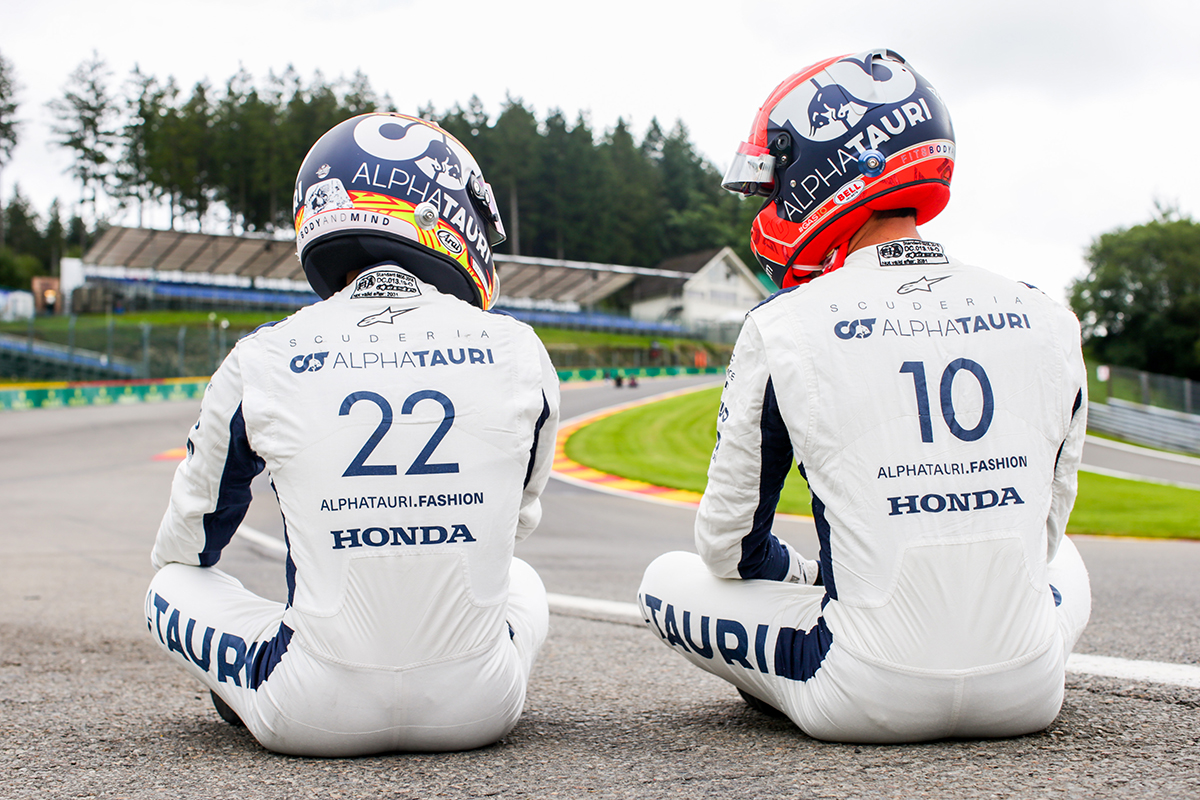 Formel 1 Pierre Gasly Yuki Tsunoda Alpha Tauri 2021