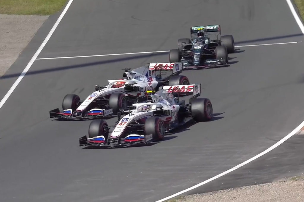Formel 1 Haas Vettel Zandvoort Quali 2021