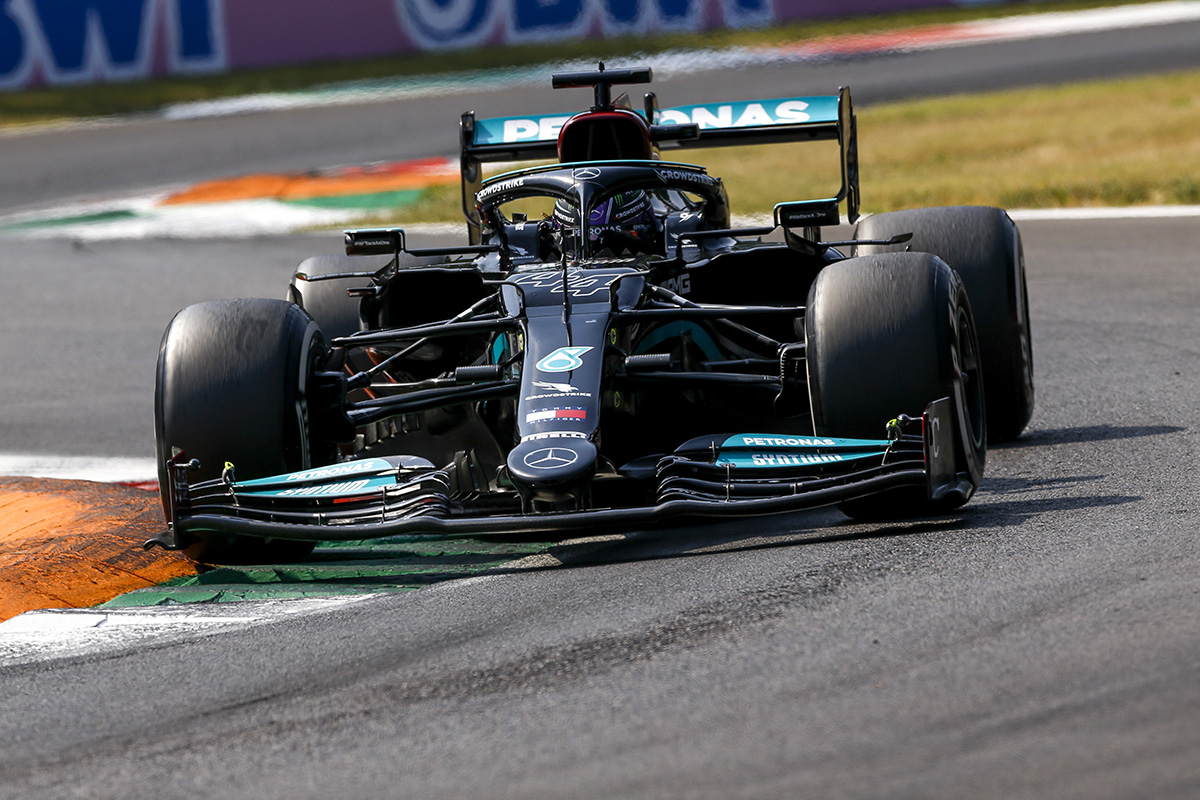 Formel 1 Lewis Hamilton Mercedes Monza italien 2021 Sprint