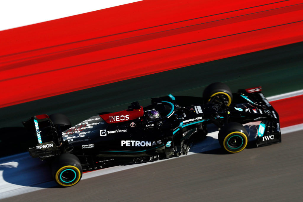 Formel 1 Lewis Hamilton Mercedes Russland 2021 3 2