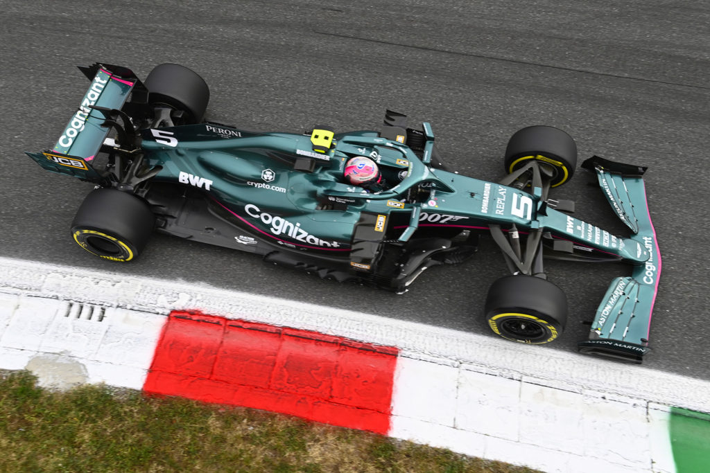Formel 1 Sebastian Vettel Aston Martin Monza Italien 2021 01