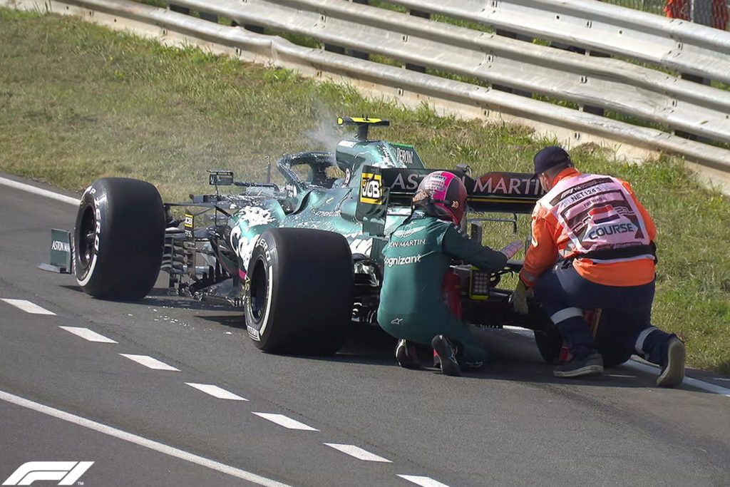 Formel 1 Sebastian Vettel Aston Martin 2021 Zandvoort