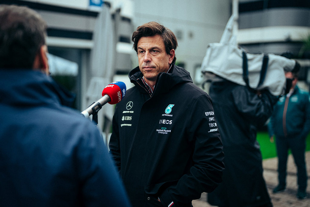 Formel 1 Toto Wolff Mercedes Sotschi Russland 2021