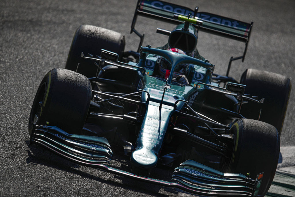 Formel 1 Sebastian Vettel Monza Italien GP 2021 Aston Martin