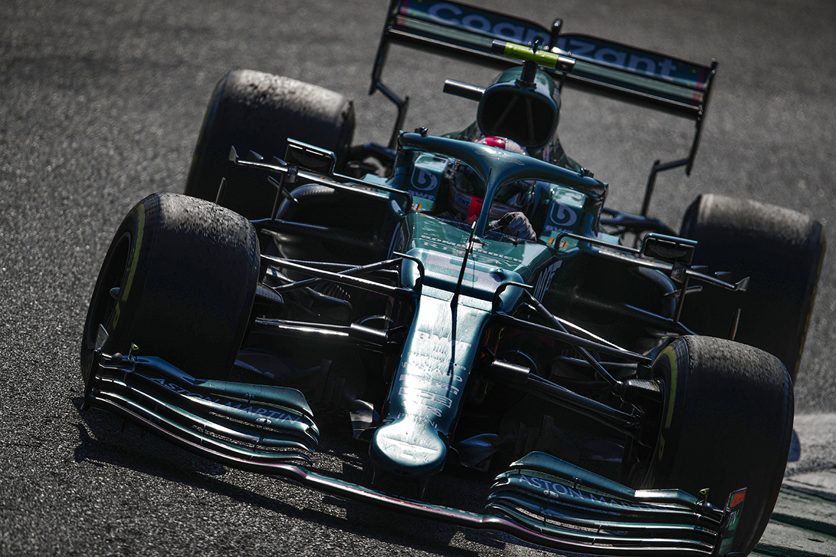 Formel 1 Sebastian Vettel Monza Italien GP 2021 Aston Martin