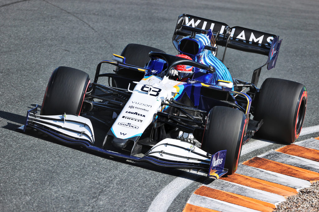 Formel 1 George Russell Williams Zandvoort 2021