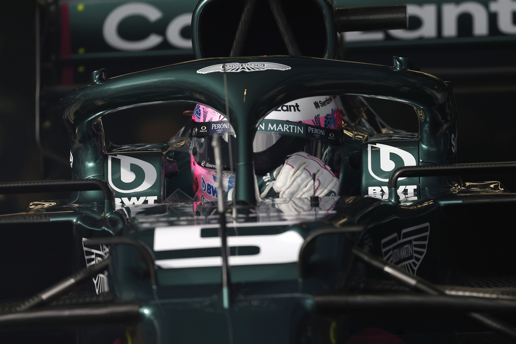 Formel 1 Sebastian Vettel Aston Martin Istanbul Türkei GP 2021