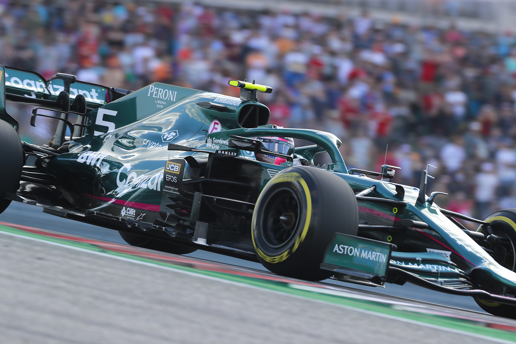 Formel 1 Sebastian Vettel Aston Martin USA GP 2021 Quali