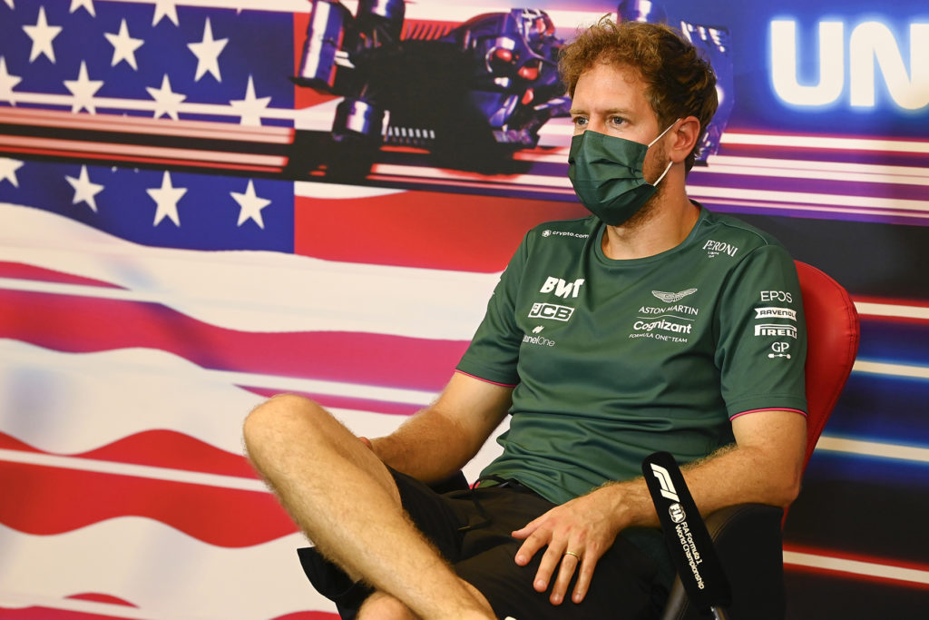 Formel 1 Sebastian Vettel Aston Martin Austin Texas USA GP 2021