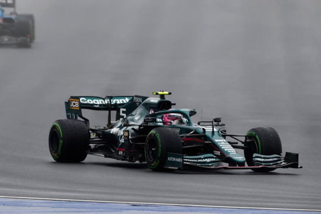 Formel 1 Sebastian Vettel Aston Martin 2021 Turkish GP